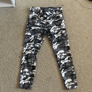 Camo cargo pants